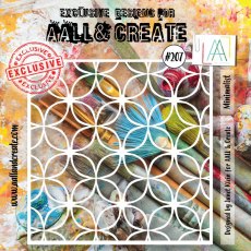 Aall & Create 6"X6" STENCIL - MINIMALIST #207