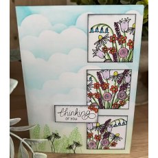 Julie Hickey Designs Mary's Hand Tied Florals A6 Stamp Set Ds-MG-1022