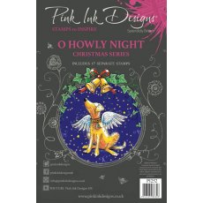 Pink Ink Designs O Howly Night 6 in x 8 in Clear Stamp Set PI252