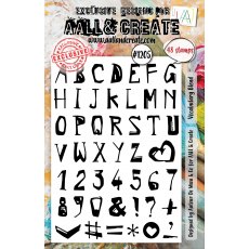 Aall & Create A5 STAMP SET - VOCABULARY BLEND #1205
