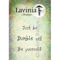 Lavinia Stamps - Bumble Words Stamp LAV900 PRE ORDER FOR DELIVERY