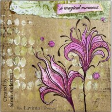 Lavinia Stamps - Flower Divine 1 Stamp LAV901 PRE ORDER FOR DELIVERY