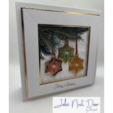 John Next Door Christmas - Star Baubles JND457