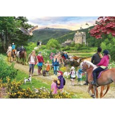 Gibsons Highland Hike 1000 Piece Jigsaw Puzzle G6295