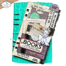 Elizabeth Craft Designs - The Bookstore Stamp and Die Set CSD374