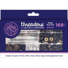 Threaders Snap Tool Kit - Brass