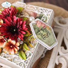 Elizabeth Craft Designs Autumn Greetings Stamp CS379