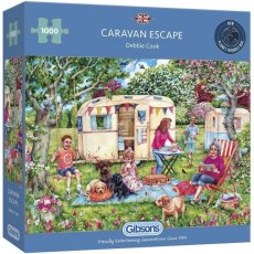 Gibsons Caravan Escape 1000 Piece Jigsaw Puzzle G6271