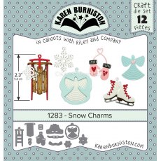 Karen Burniston Die Set - Snow Charms 1283