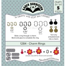 Karen Burniston Die Set - Charm Rings 1284