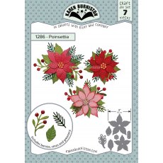 Karen Burniston Die Set - Poinsettia 1286