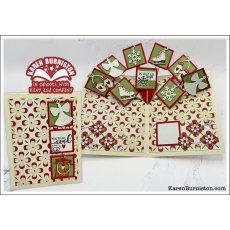 Karen Burniston Die Set - Winter Hugs Clear Stamp CS007