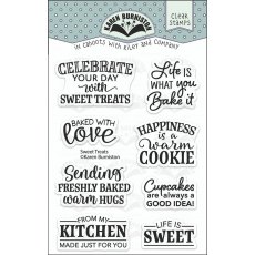 Karen Burniston Die Set - Sweet Treats Clear Stamps CS0010