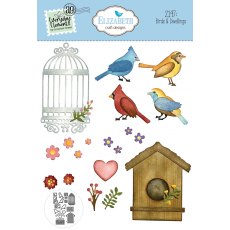 Elizabeth Craft Designs - Birds & Dwellings Die 2197