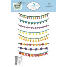 Elizabeth Craft Designs - Happy Banners Die 2200