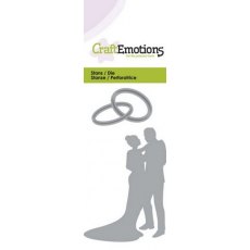 Craft Emotions Die - Wedding Couple
