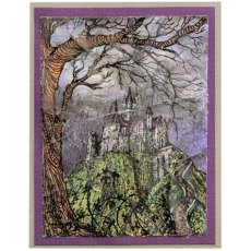 Stampendous Cling Rubber Stamps - Haunted Mansion