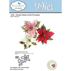 Elizabeth Craft Designs - Garden Notes Small Poinsettia Die 1226