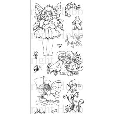 Hobby Art Ltd - Fairy Girls Stamp