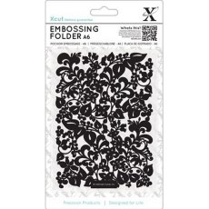 Docrafts A6 Embossing Folder - Sweeping Florals