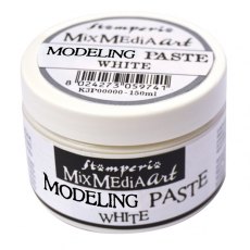 Stamperia Modelling Paste 150ml - White - for Mixed Media
