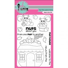 Pink and Main Clear A6 Stamp - Nut House PM0131