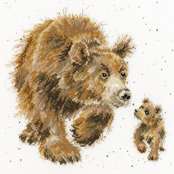Bothy Threads Bothy Threads In My Footsteps Hannah Dale Bear Counted Cross Stitch Kit Xhd56
