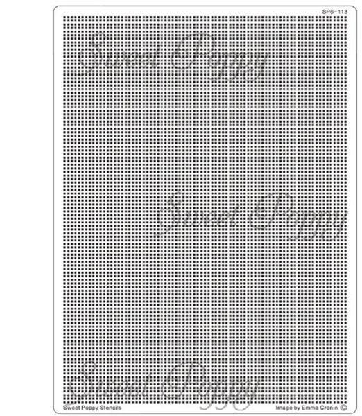 Sweet Poppy Stencils Sweet Poppy Stencil: Grid Plate