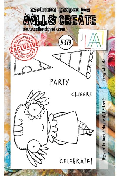 Aall & Create Aall & Create A7 Stamp #379 - Party With Me