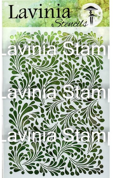 Lavinia Stamps Lavinia Stencils - Feather Leaf ST014