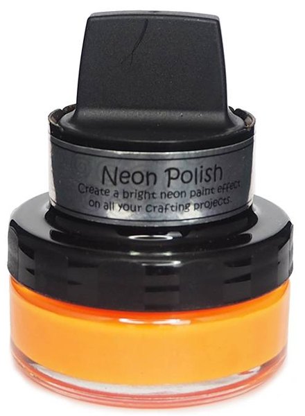 Creative Expressions Cosmic Shimmer Neon Polish Lava Orange 50ml - £7 off any 3