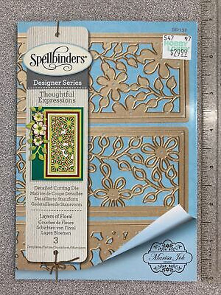 Spellbinders Designer Series - Thoughtful Expressions - Layers of Floral