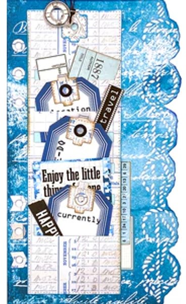 Elizabeth Craft Designs Elizabeth Craft DIE PLNNR ES30, Planner Essentials  30-Wave Pocket