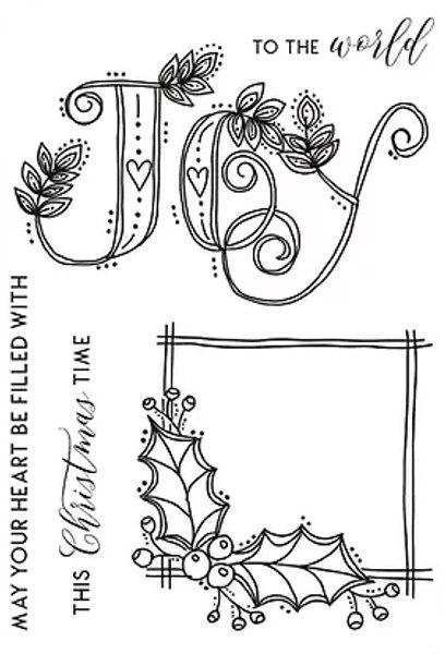 Julie Hickey Julie Hickey Designs - Joy! A6 Stamp Set JH1063