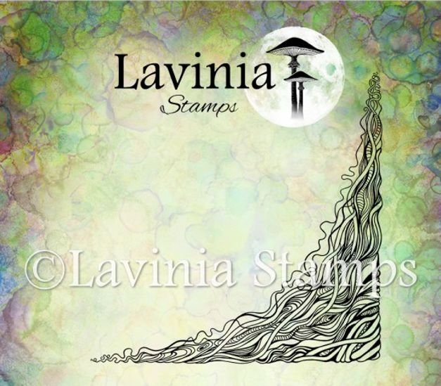 Lavinia Stamps Lavinia Stamps - Dragon Tree Root Corner Stamp LAV875