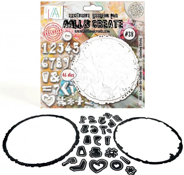 Aall & Create Aall & Create DIE-CUTTING DIE SET - COUNTING CIRCLES #38