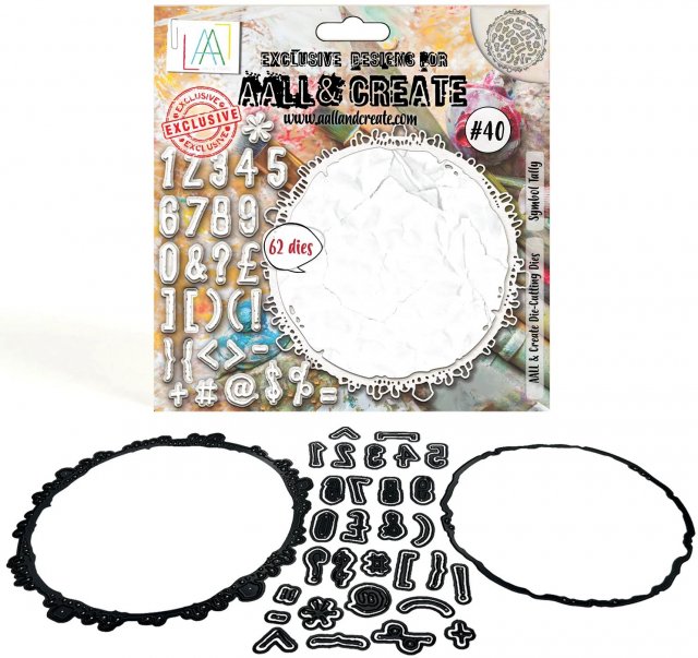 Aall & Create Aall & Create DIE-CUTTING DIE SET - SYMBOL TALLY #40