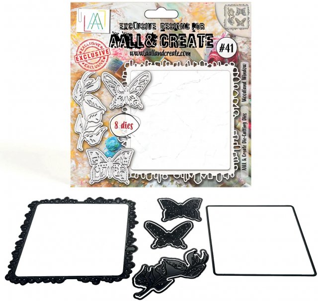 Aall & Create Aall & Create DIE-CUTTING DIE SET - WOODLAND WINDOW #41