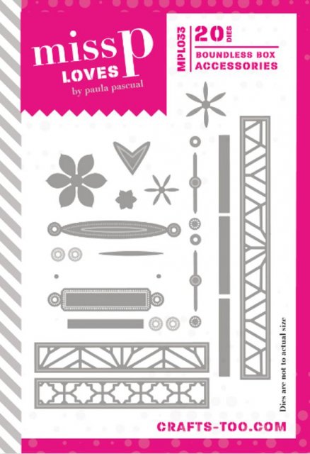 Crafts Too Miss P Loves Boundless Box - Accessories MPL033