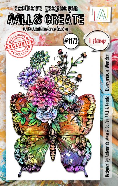 Aall & Create Aall & Create A7 STAMP SET - OVERGROWN WONDER #1172