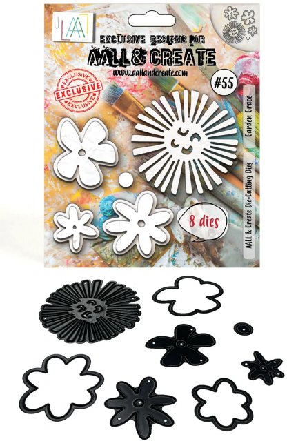 Aall & Create Aall & Create 9X11CM DIE-CUTTING DIE SET - GARDEN GRACE #55