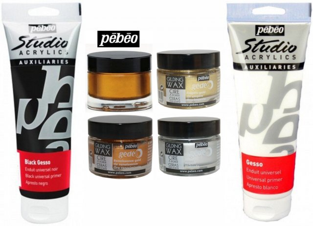 Pebeo Pebeo Gilding Wax & Gesso Bargain Bundle