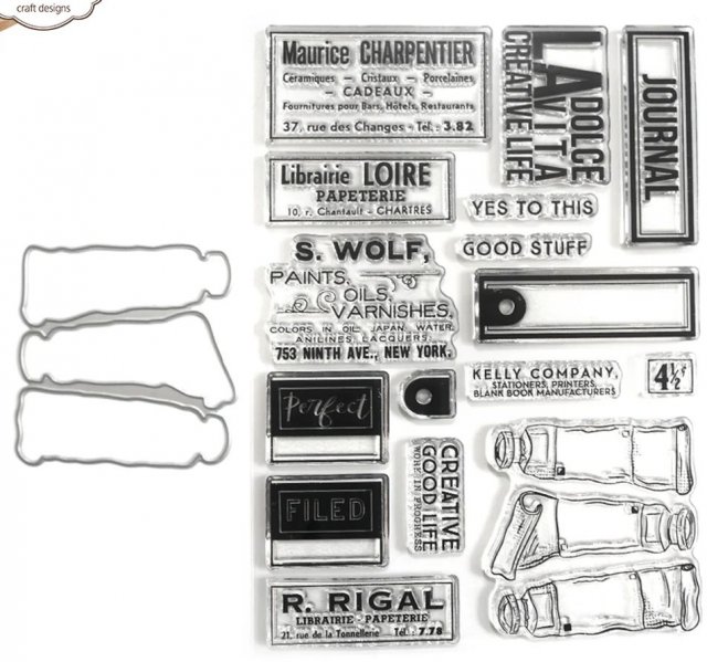 Elizabeth Craft Designs Elizabeth Craft Designs - The Craftstore Stamp and Die Set CSD375