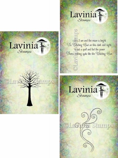 Lavinia Stamps Lavinia Stamps - Magical Mist, Witching Hour, Tree of Spirits Small LAV910 LAV920 LAV919 - AWAITING