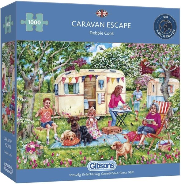 Gibsons Gibsons Caravan Escape 1000 Piece Jigsaw Puzzle G6271