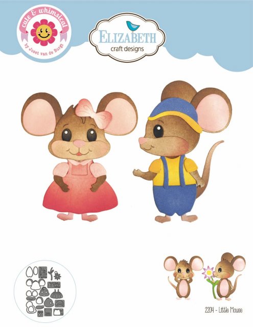 Elizabeth Craft Designs Elizabeth Craft Designs - Little Mouse Die 2204