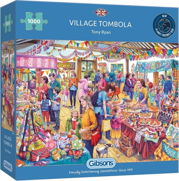 Gibsons Gibsons Village Tombola 1000 Piece Jigsaw Puzzle G6254