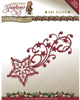 Amy Design Amy Design Christmas Greetings Shooting Star Die Set - CLEARANCE