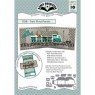 Karen Burniston Die Set - Train Pivot Panels KB1106 PRE-ORDER