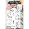 Aall & Create Aall & Create A6 Stamp #464 - Strange Birds